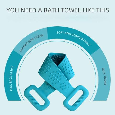 HydratBath Silicone Body Cleansing Brush